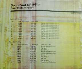 CP105B 打印问题